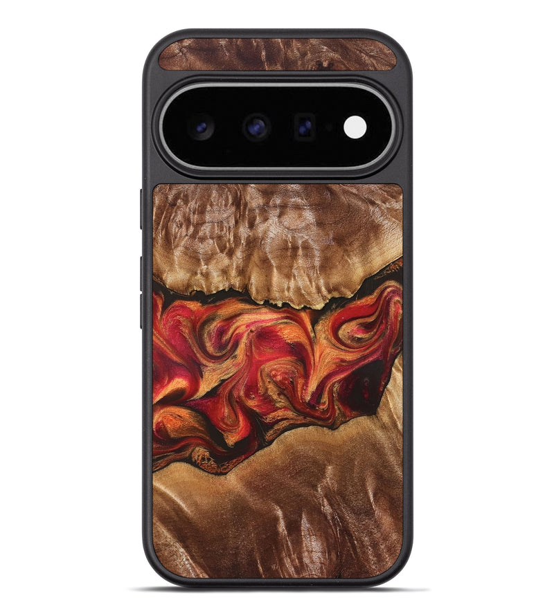Pixel 11 Pro XL Wood Phone Case - Lorelai (Red, 826286)