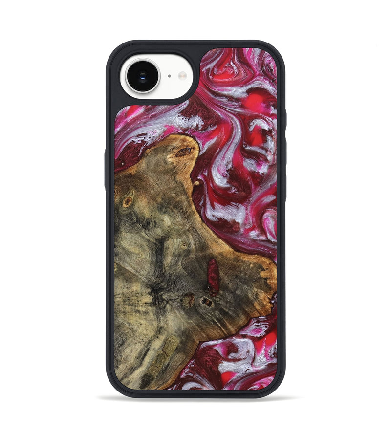 iPhone 17e Wood Phone Case - Cherie (Red, 826287)