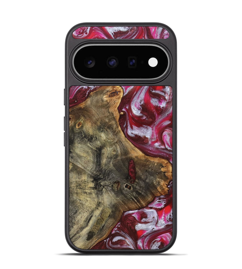 Pixel 11 Wood Phone Case - Cherie (Red, 826287)