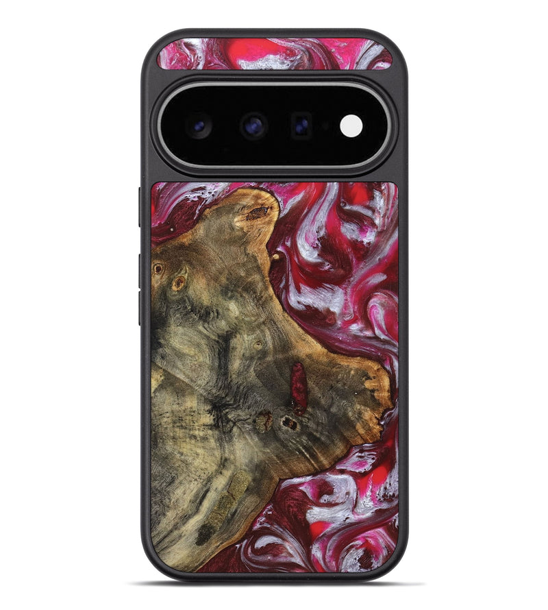 Pixel 11 Pro XL Wood Phone Case - Cherie (Red, 826287)