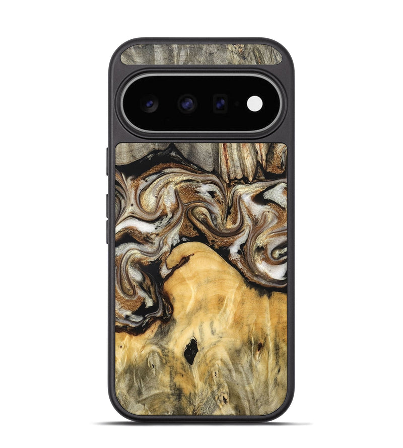 Pixel 11 Wood Phone Case - Aleta (Black & White, 826304)