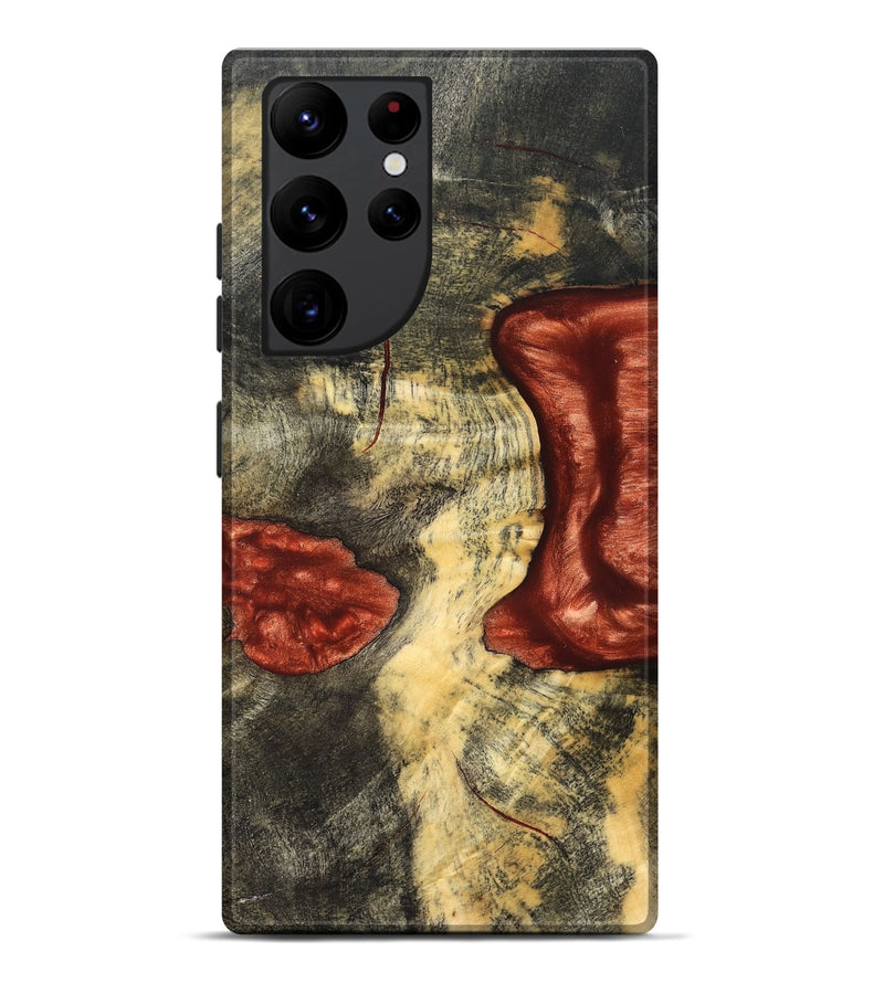 Galaxy S22 Ultra Wood Live Edge Phone Case - Jasiah (Solid Wood, 826306)