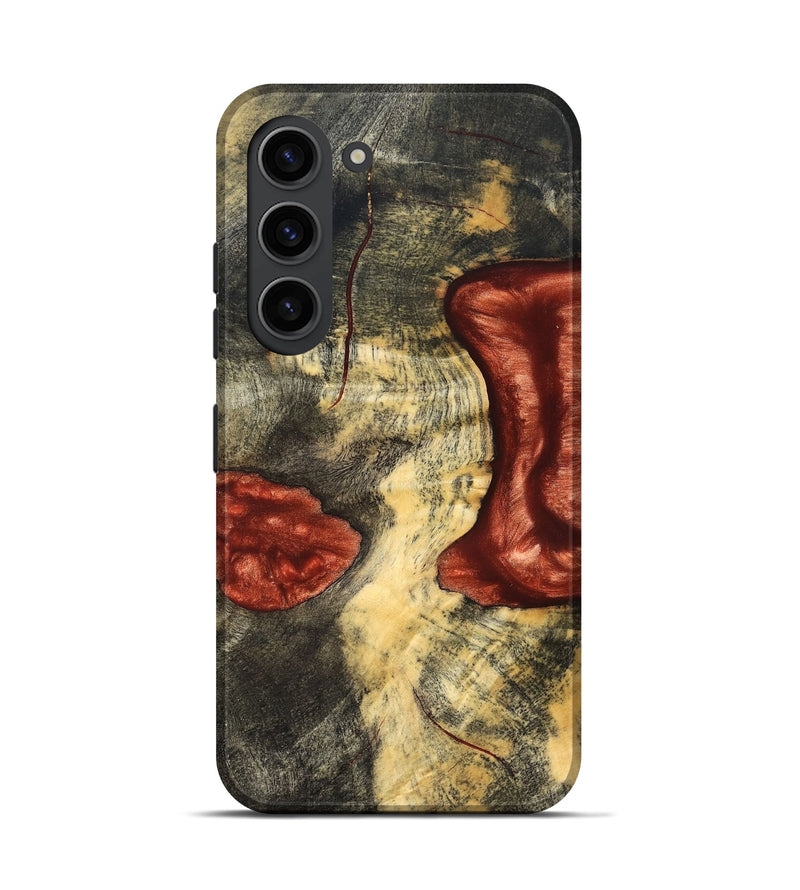 Galaxy S23 Wood Live Edge Phone Case - Jasiah (Solid Wood, 826306)