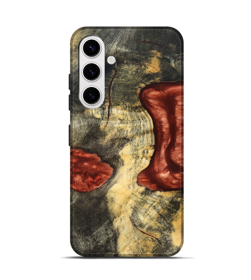 Galaxy S25 Wood Live Edge Phone Case - Jasiah (Solid Wood, 826306)