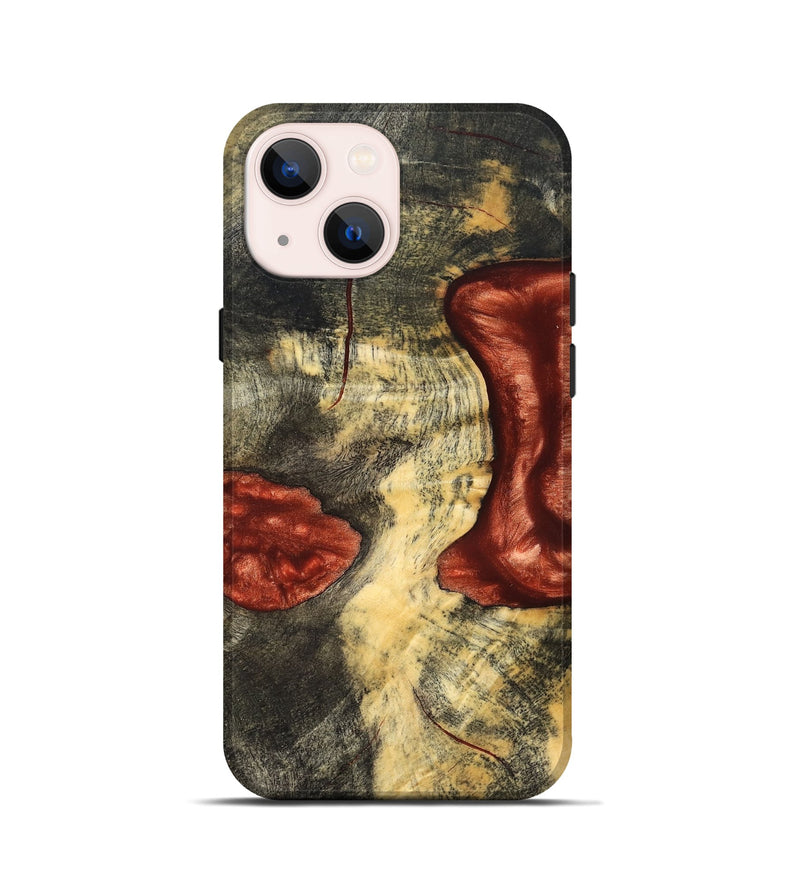 iPhone 13 mini Wood Live Edge Phone Case - Jasiah (Solid Wood, 826306)