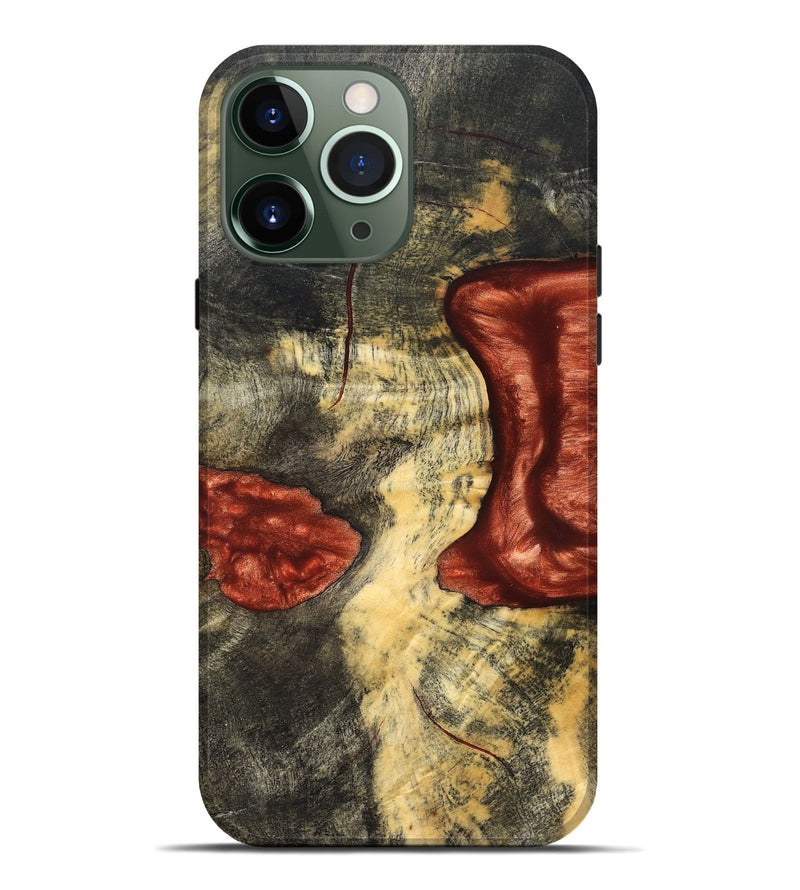 iPhone 13 Pro Max Wood Live Edge Phone Case - Jasiah (Solid Wood, 826306)