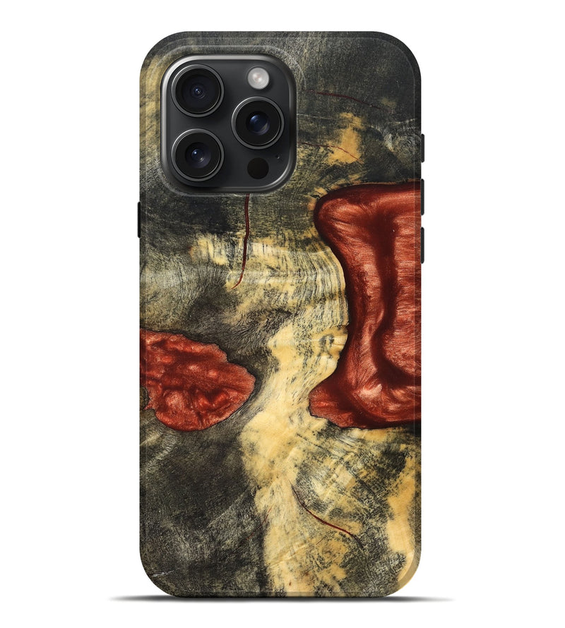 iPhone 16 Pro Max Wood Live Edge Phone Case - Jasiah (Solid Wood, 826306)