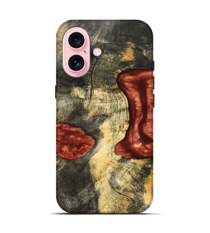 iPhone 17 Wood Live Edge Phone Case - Jasiah (Solid Wood, 826306)