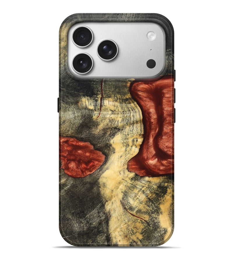 iPhone 17 Pro Max Wood Live Edge Phone Case - Jasiah (Solid Wood, 826306)