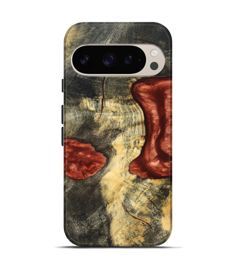Pixel 9 Wood Live Edge Phone Case - Jasiah (Solid Wood, 826306)