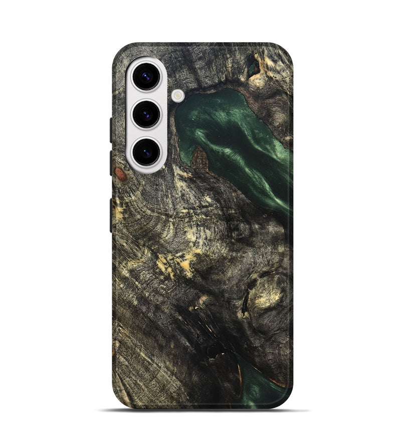 Galaxy S25 Wood Live Edge Phone Case - Keenan (Solid Wood, 826307)