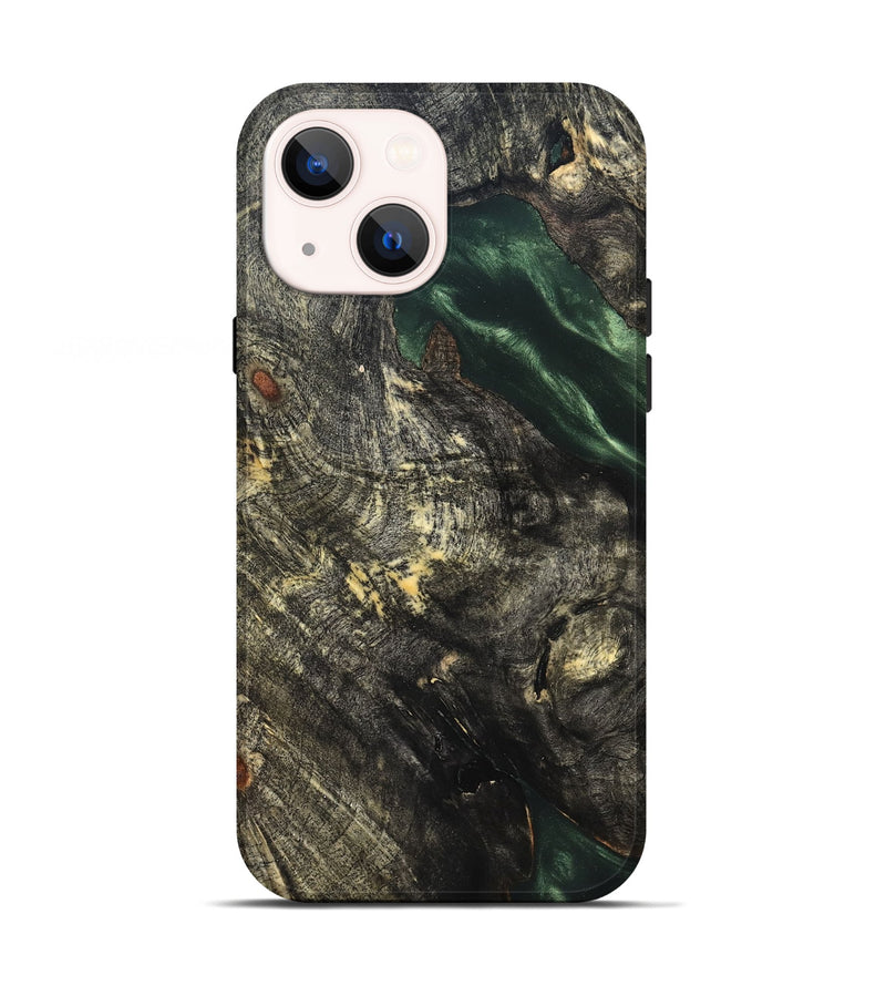 iPhone 13 Wood Live Edge Phone Case - Keenan (Solid Wood, 826307)