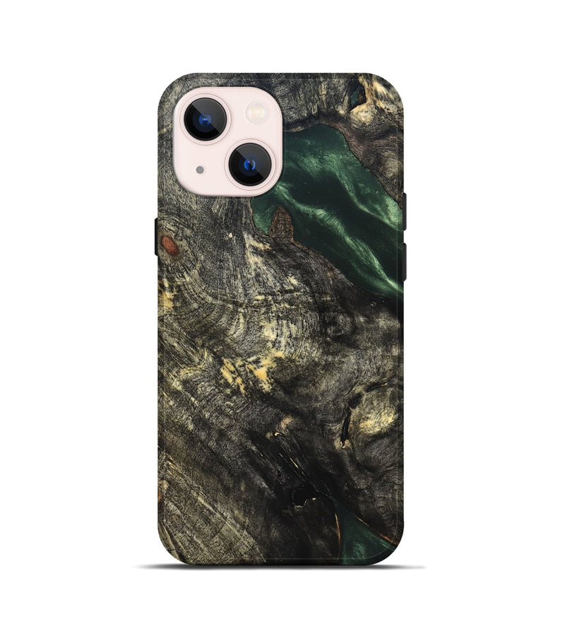 iPhone 13 mini Wood Live Edge Phone Case - Keenan (Solid Wood, 826307)