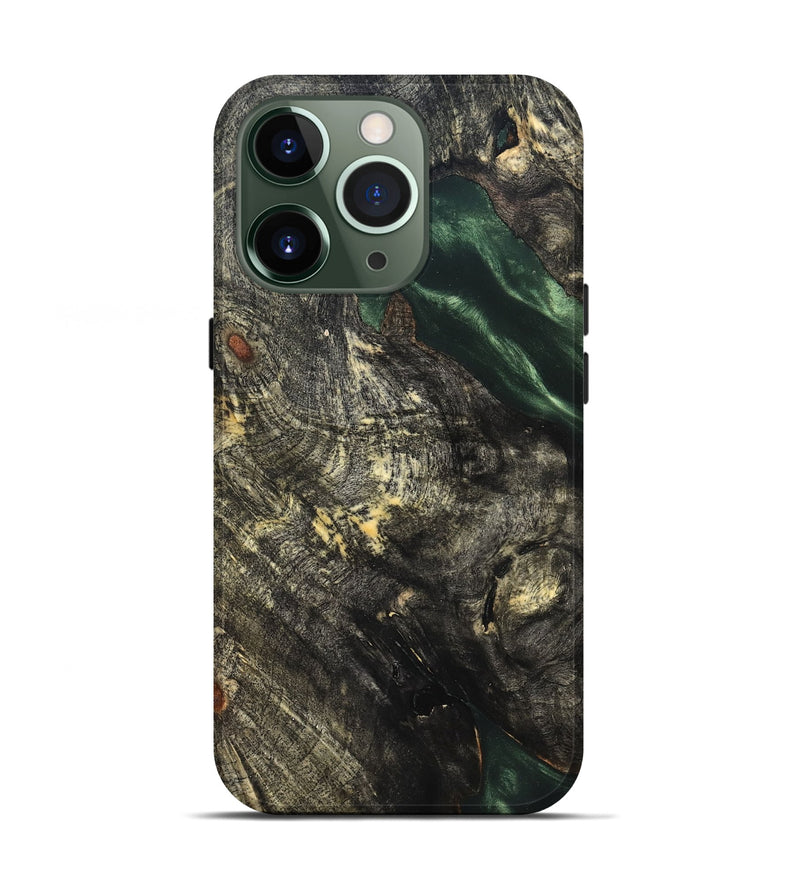 iPhone 13 Pro Wood Live Edge Phone Case - Keenan (Solid Wood, 826307)