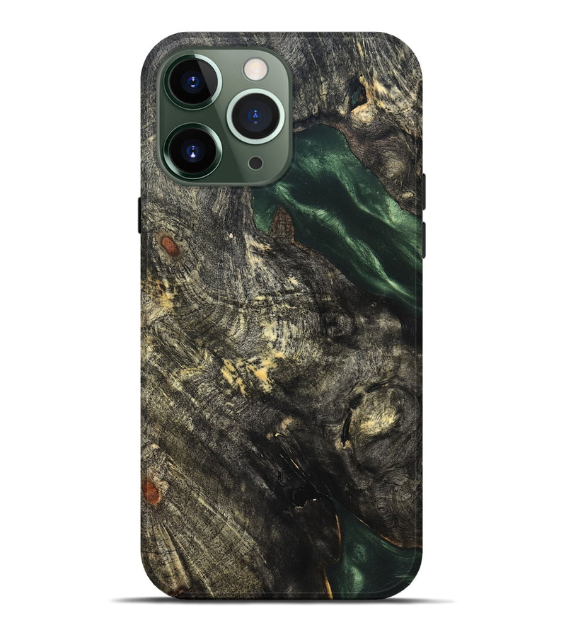 iPhone 13 Pro Max Wood Live Edge Phone Case - Keenan (Solid Wood, 826307)