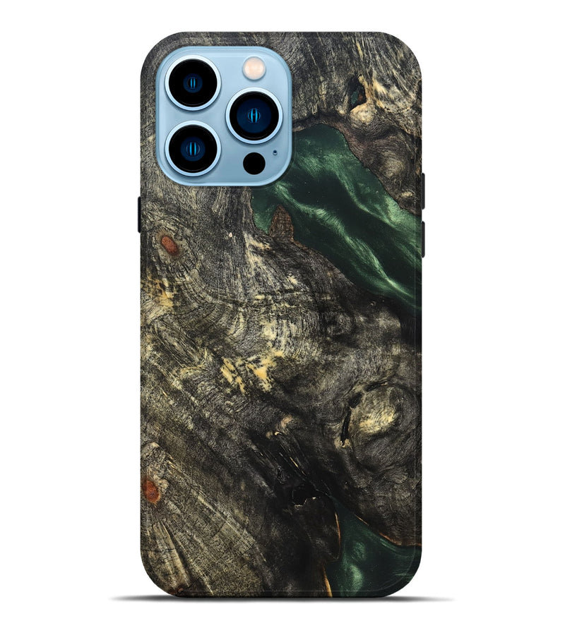 iPhone 14 Pro Max Wood Live Edge Phone Case - Keenan (Solid Wood, 826307)