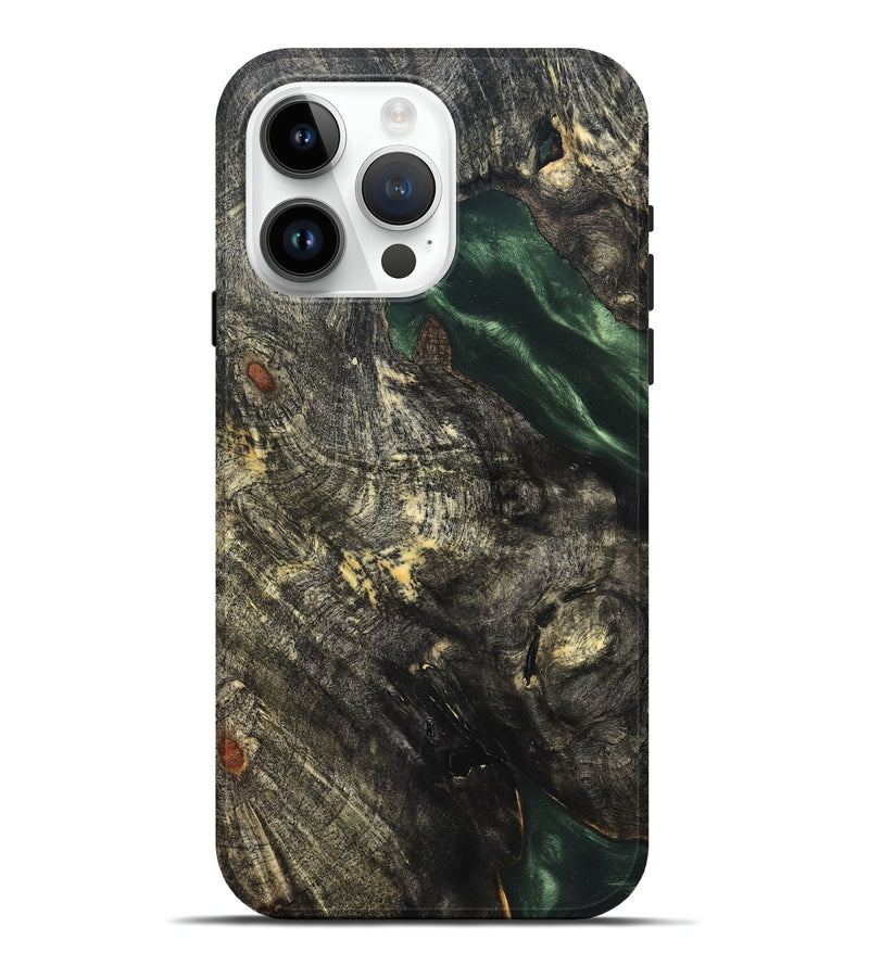 iPhone 15 Pro Max Wood Live Edge Phone Case - Keenan (Solid Wood, 826307)