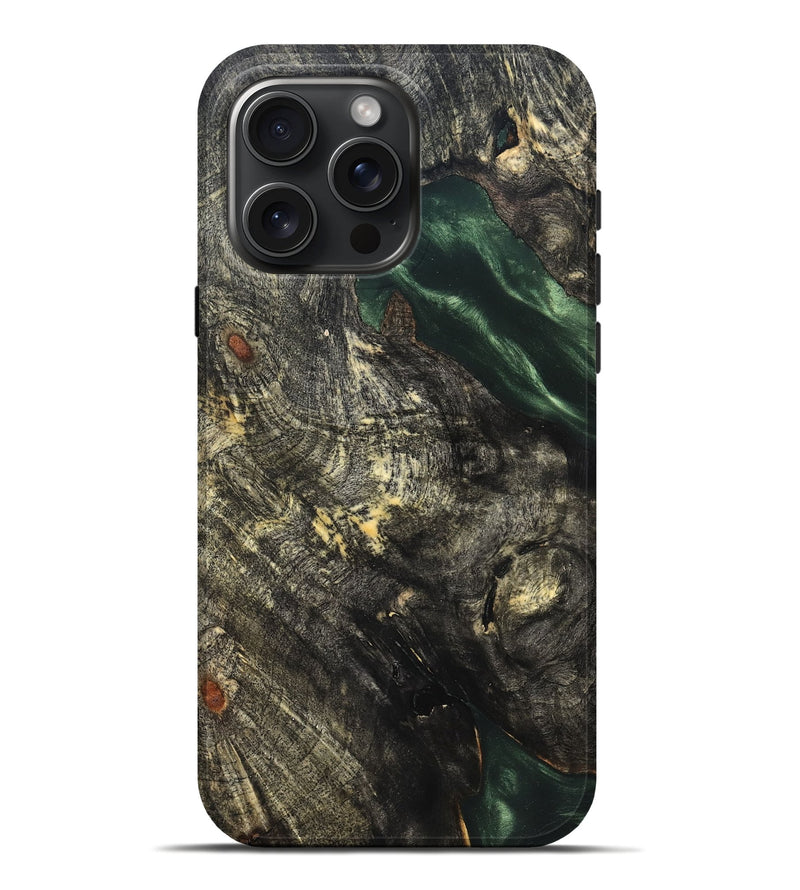iPhone 16 Pro Max Wood Live Edge Phone Case - Keenan (Solid Wood, 826307)