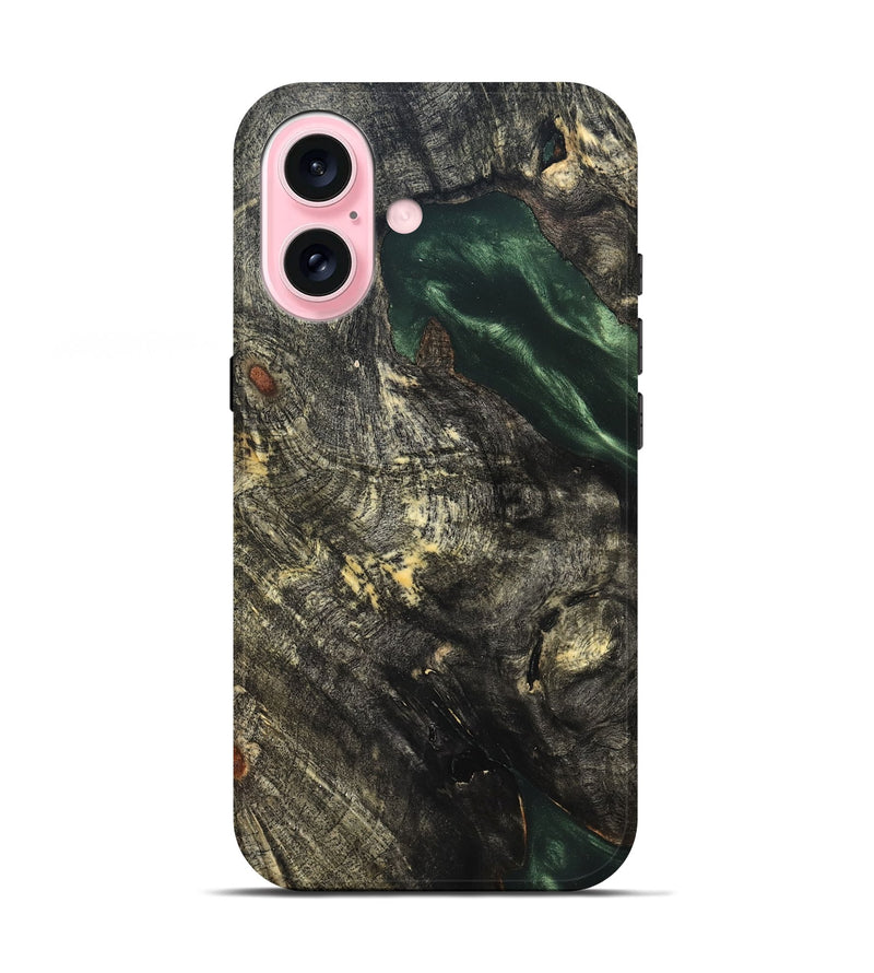 iPhone 17 Wood Live Edge Phone Case - Keenan (Solid Wood, 826307)