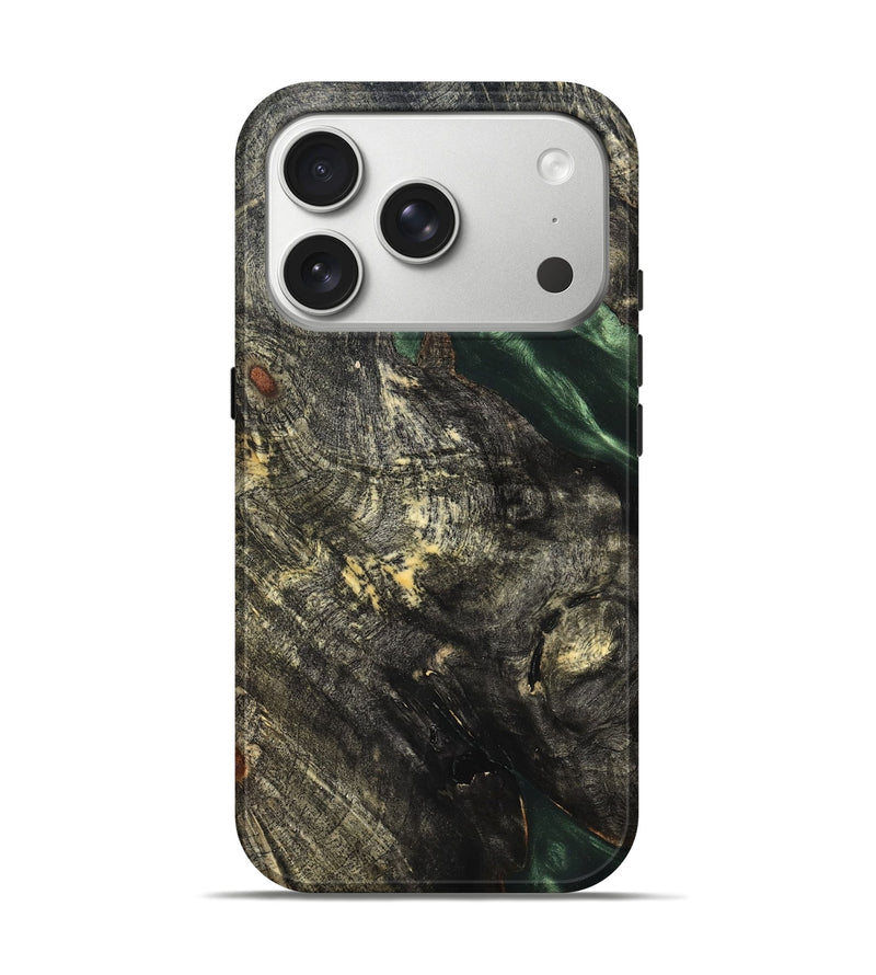 iPhone 17 Pro Wood Live Edge Phone Case - Keenan (Solid Wood, 826307)