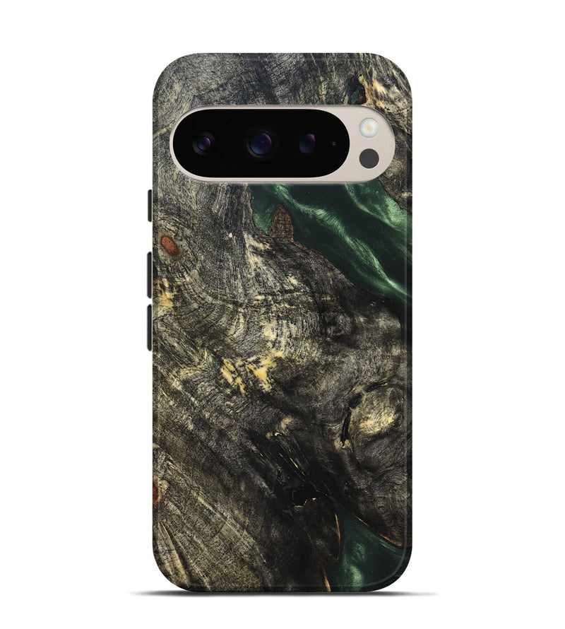 Pixel 9 Pro Wood Live Edge Phone Case - Keenan (Solid Wood, 826307)
