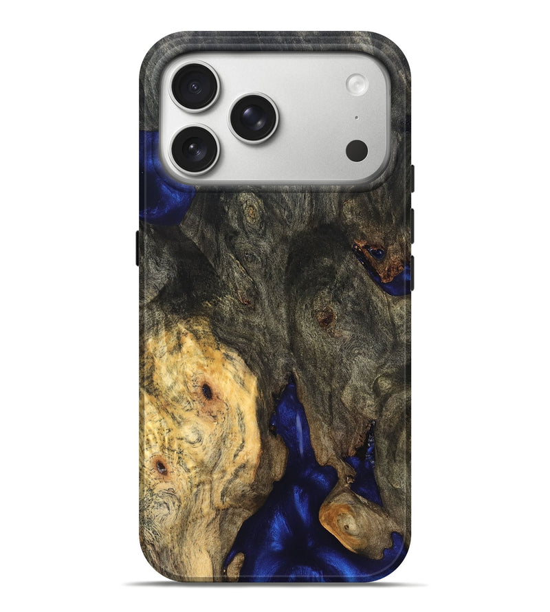 iPhone 17 Pro Max Wood Live Edge Phone Case - Shavon (Solid Wood, 826308)