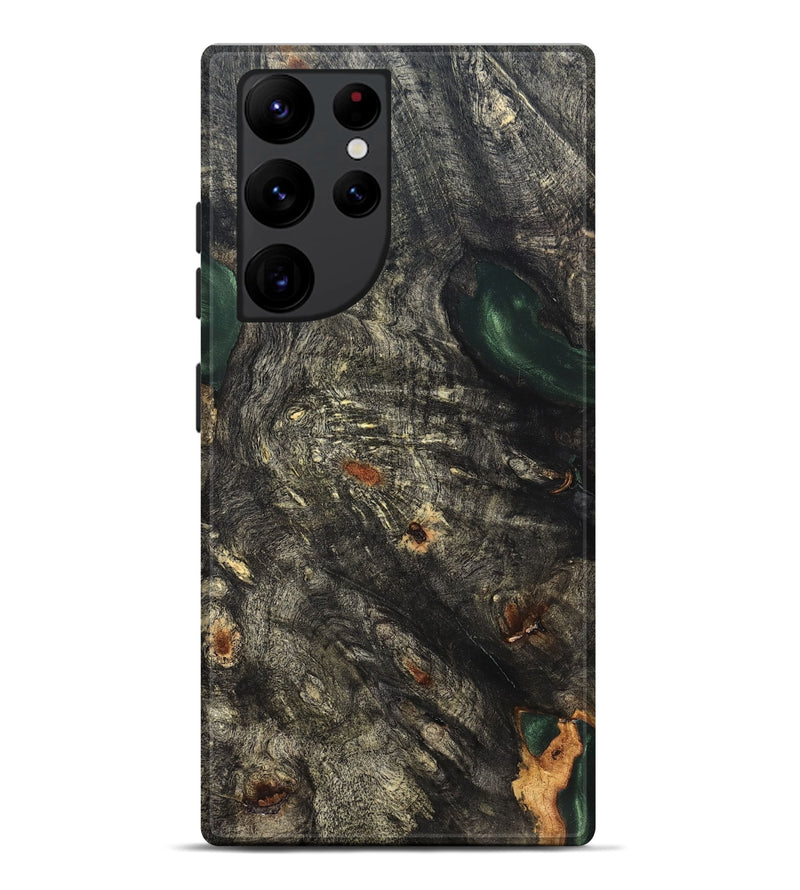 Galaxy S22 Ultra Wood Live Edge Phone Case - Vienna (Solid Wood, 826309)