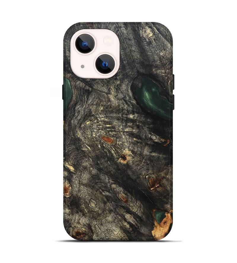iPhone 14 Wood Live Edge Phone Case - Vienna (Solid Wood, 826309)