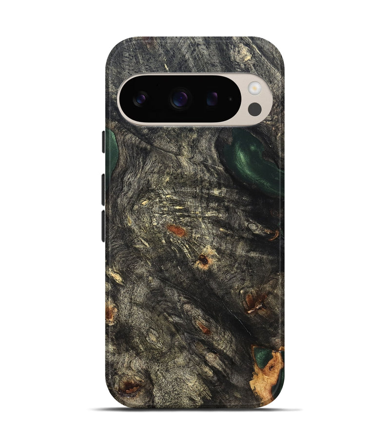 Pixel 9 Wood Live Edge Phone Case - Vienna (Solid Wood, 826309)