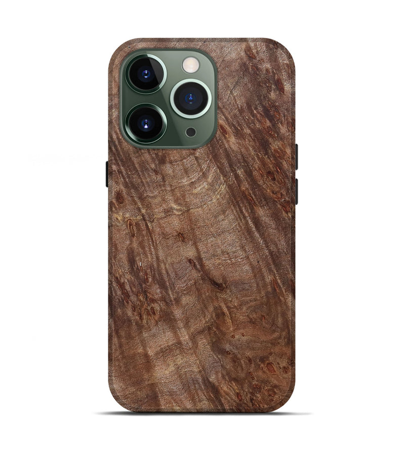 iPhone 13 Pro Wood Live Edge Phone Case - Yasmeen (Solid Wood, 826310)