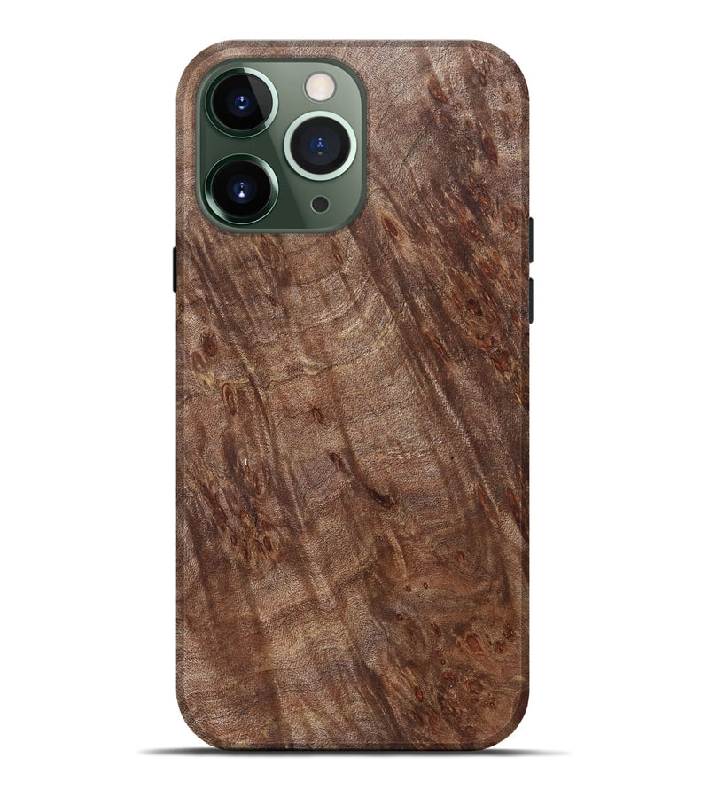 iPhone 13 Pro Max Wood Live Edge Phone Case - Yasmeen (Solid Wood, 826310)