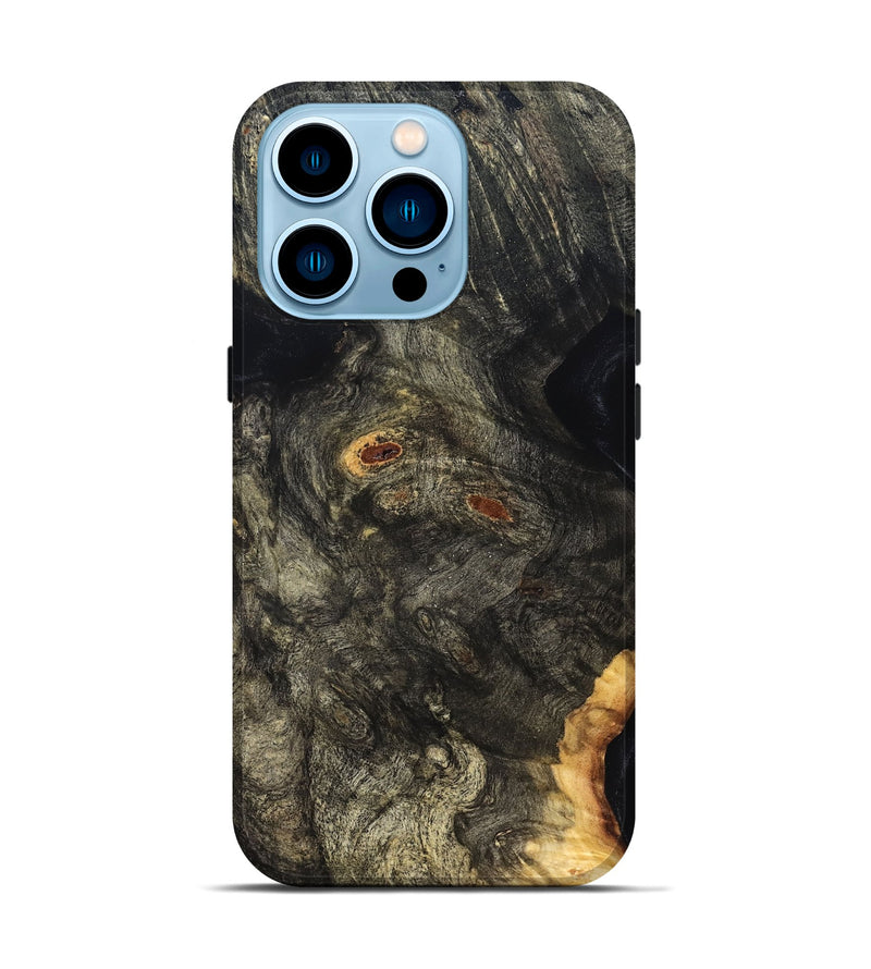 iPhone 14 Pro Wood Live Edge Phone Case - Urban (Solid Wood, 826311)