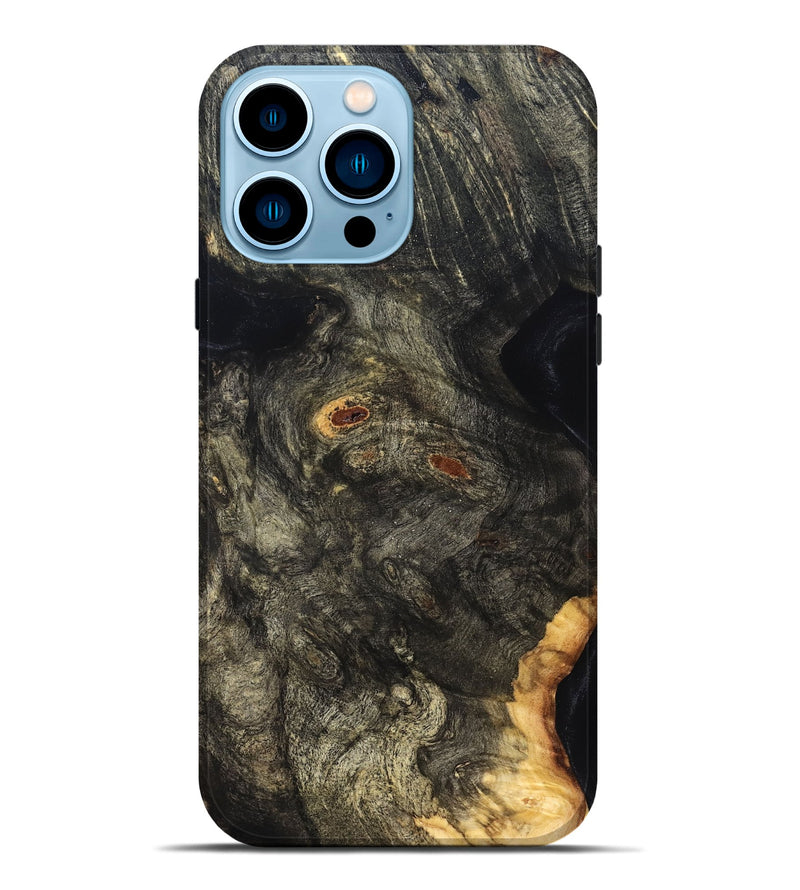 iPhone 14 Pro Max Wood Live Edge Phone Case - Urban (Solid Wood, 826311)