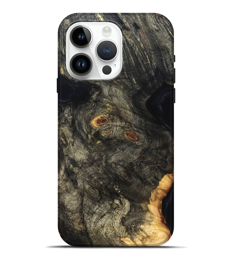 iPhone 15 Pro Max Wood Live Edge Phone Case - Urban (Solid Wood, 826311)