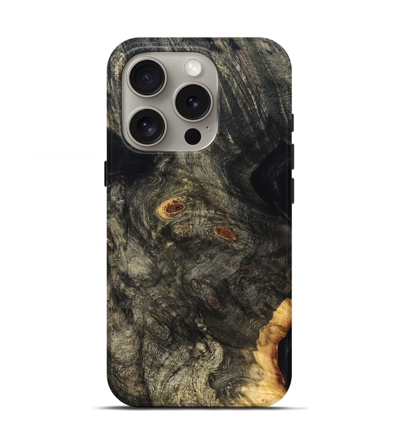 iPhone 16 Pro Wood Live Edge Phone Case - Urban (Solid Wood, 826311)