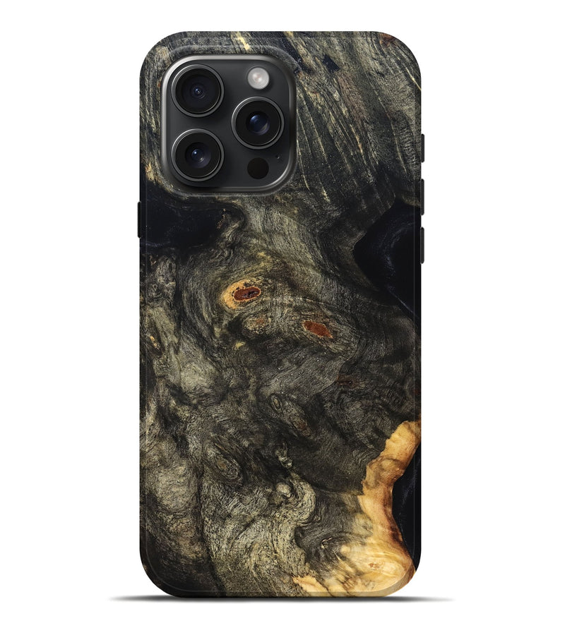 iPhone 16 Pro Max Wood Live Edge Phone Case - Urban (Solid Wood, 826311)