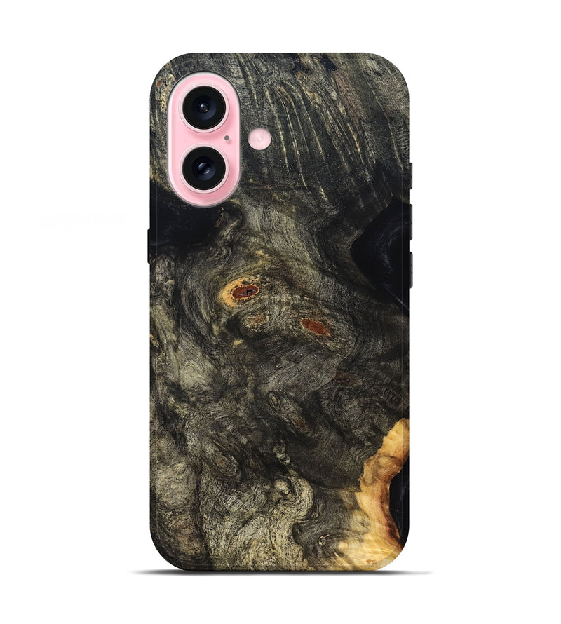 iPhone 17 Wood Live Edge Phone Case - Urban (Solid Wood, 826311)