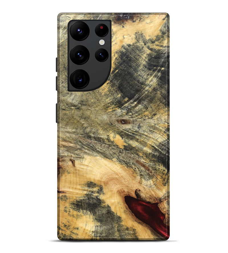 Galaxy S22 Ultra Wood Live Edge Phone Case - Eldon (Solid Wood, 826312)