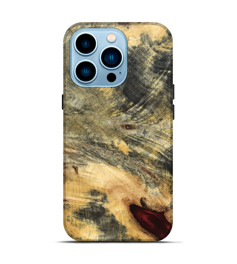 iPhone 14 Pro Wood Live Edge Phone Case - Eldon (Solid Wood, 826312)