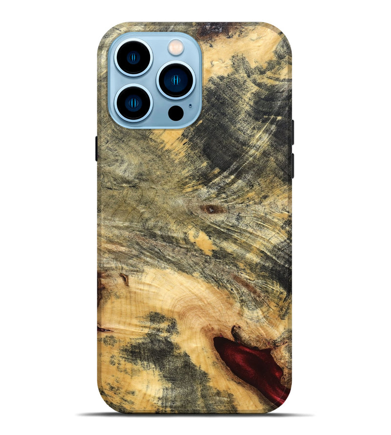 iPhone 14 Pro Max Wood Live Edge Phone Case - Eldon (Solid Wood, 826312)