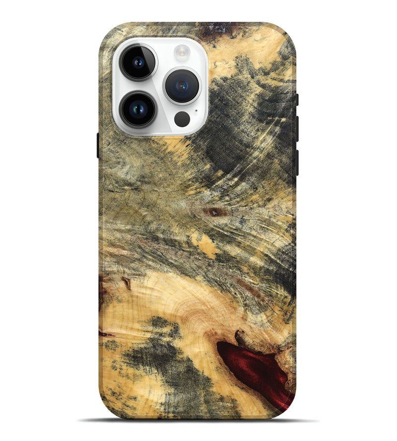 iPhone 15 Pro Max Wood Live Edge Phone Case - Eldon (Solid Wood, 826312)