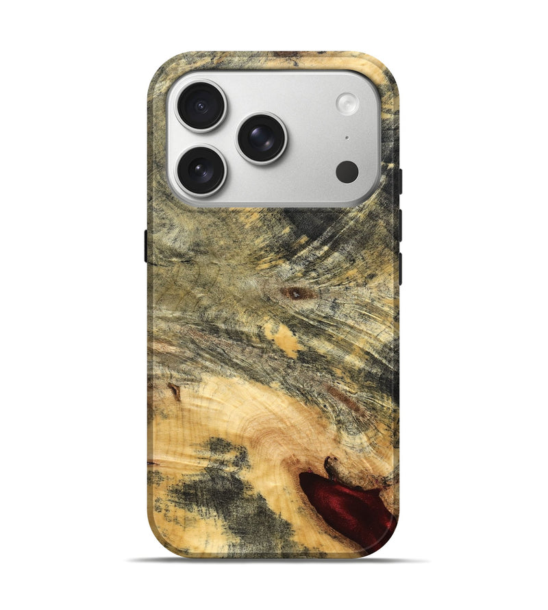 iPhone 17 Pro Wood Live Edge Phone Case - Eldon (Solid Wood, 826312)
