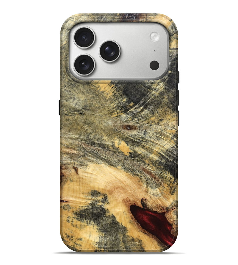 iPhone 17 Pro Max Wood Live Edge Phone Case - Eldon (Solid Wood, 826312)