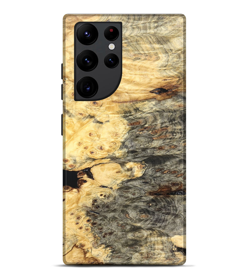 Galaxy S22 Ultra Wood Live Edge Phone Case - Carie (Solid Wood, 826313)