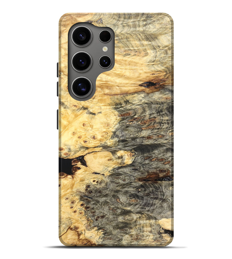 Galaxy S25 Ultra Wood Live Edge Phone Case - Carie (Solid Wood, 826313)