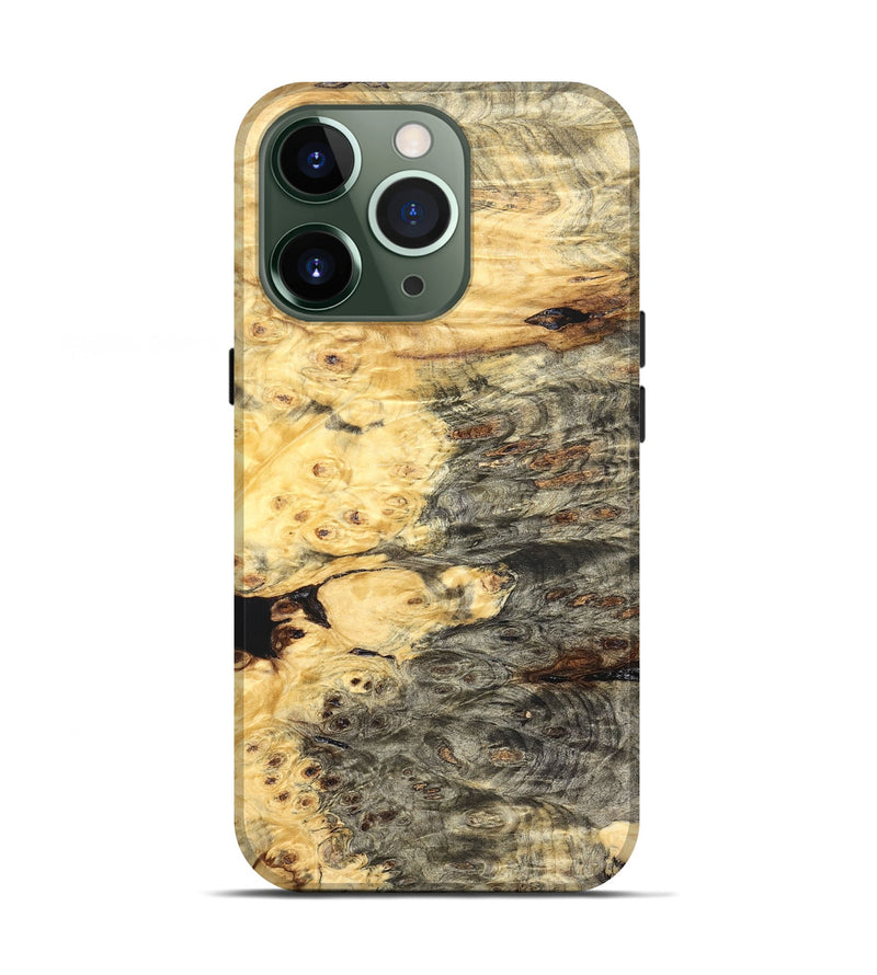 iPhone 13 Pro Wood Live Edge Phone Case - Carie (Solid Wood, 826313)