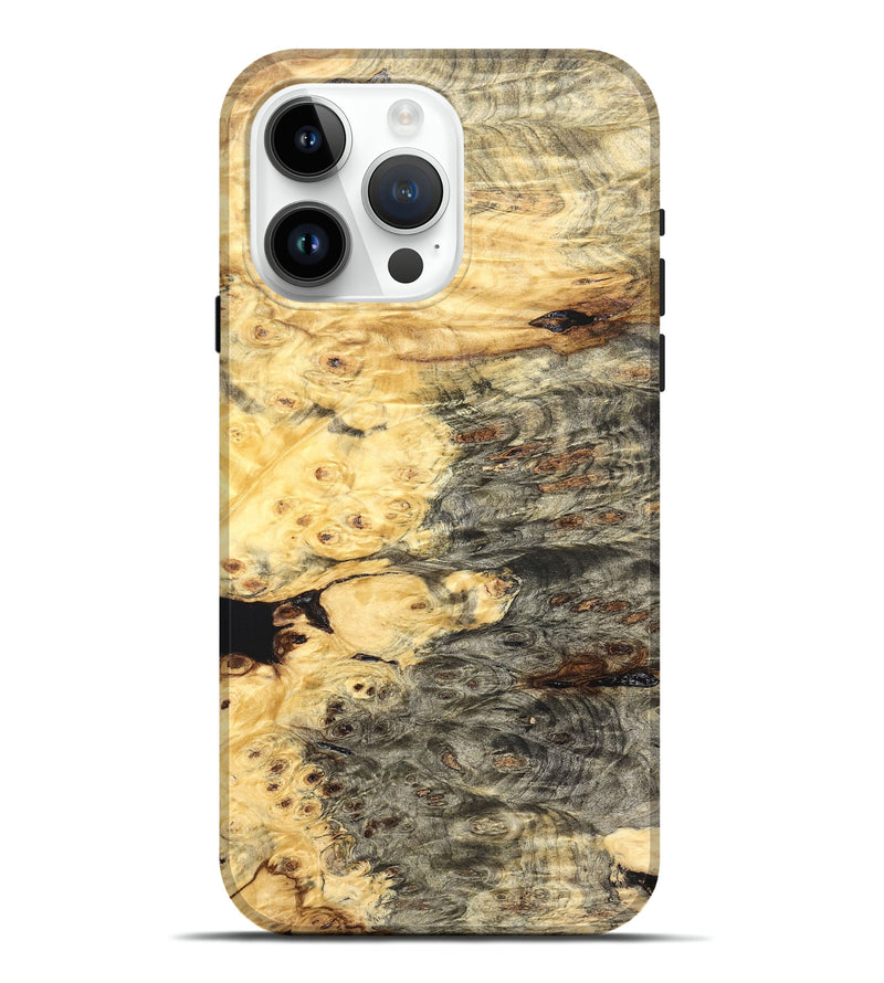 iPhone 15 Pro Max Wood Live Edge Phone Case - Carie (Solid Wood, 826313)