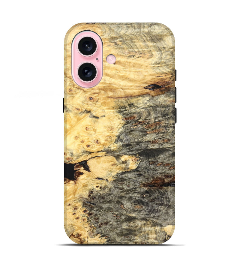 iPhone 17 Wood Live Edge Phone Case - Carie (Solid Wood, 826313)