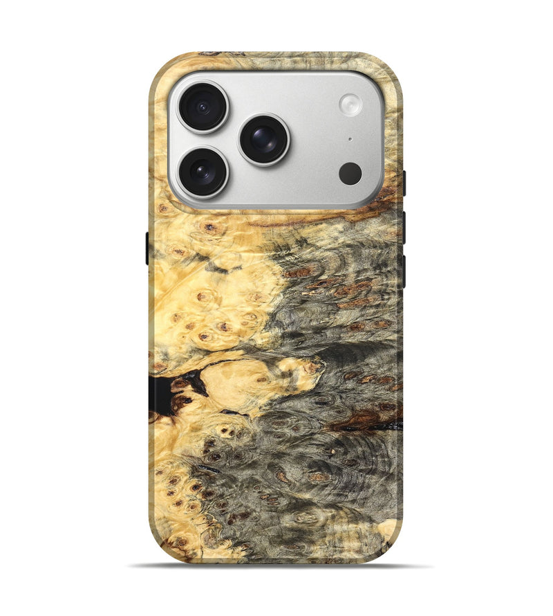 iPhone 17 Pro Wood Live Edge Phone Case - Carie (Solid Wood, 826313)