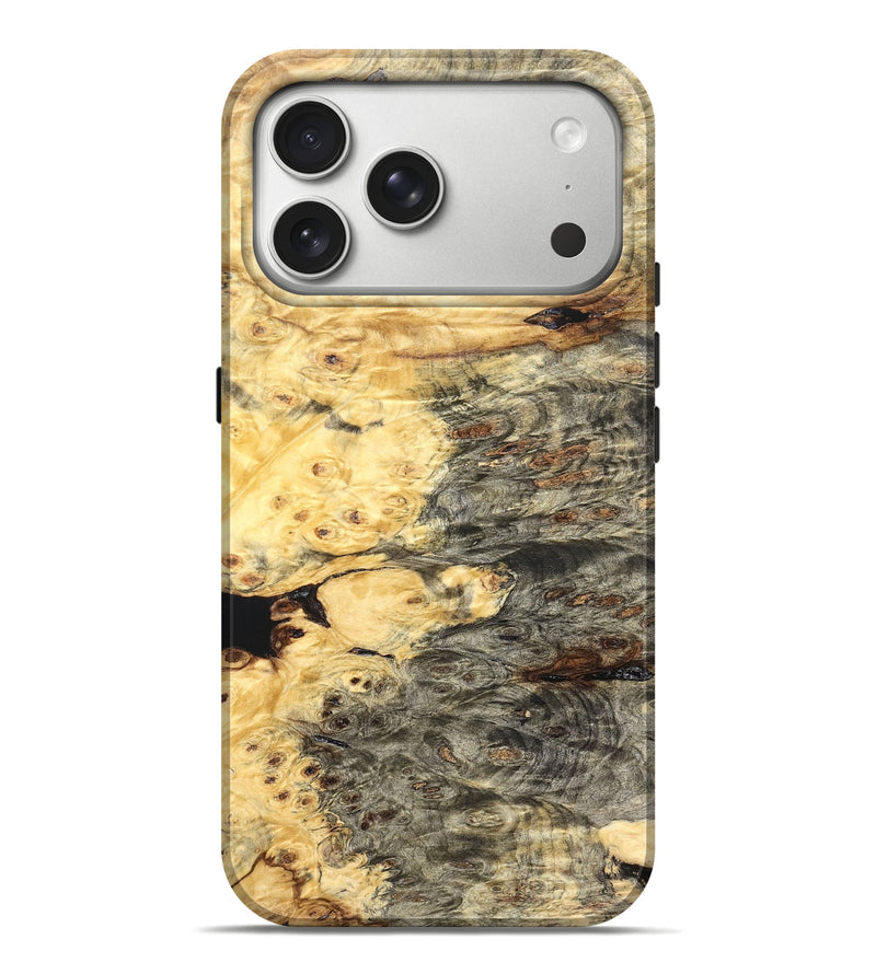 iPhone 17 Pro Max Wood Live Edge Phone Case - Carie (Solid Wood, 826313)